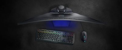 האירו את המשחק: תאורת דאון-לייט ייחודית מספקת תאורה סביבתית ושולחנית אידיאלית לגיימינג בתנאי תאורה נמוכים.