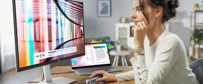 מסך מחשב&nbsp; Plus QHD USB-C Monitor - S2722DC מבית&nbsp;Dell